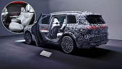 Ein erster Blick in den Innenraum des neuen Audi Q9