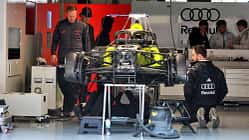 Audi R26 - Garage - Formel 1 - GP China 2026