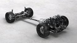 Porsche Panamera 4 Chassis Drivetrain (2024)