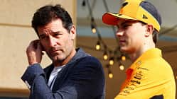 Mark Webber & Oscar Piastri - McLaren - 2024 Mark Webber & Oscar Piastri - McLaren - 2024