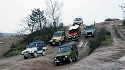 07/2026, Geländewagen, Vergleichstest, Jeep, Land Rover, Mercedes G, Lada Niva, Toyota Landcruiser, VW Iltis Geländewagenvergleich auto motor und sport 08/1980