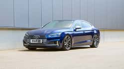 Der Audi S 5 Sportback mit H&R Gewindefedern Der Audi S 5 Sportback mit H&R Gewindefedern