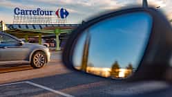 08/2026, Carrefour Supermarkt Parkplatz Carrefour Supermarkt Parkplatz