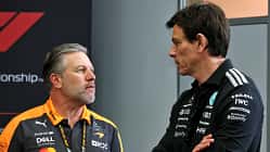Formel 1 - Zak Brown - Toto Wolff - Bahrain Tests 2026 Formel 1 - Zak Brown - Toto Wolff - Bahrain Tests 2026