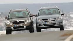 Skoda Yeti, VW Tiguan