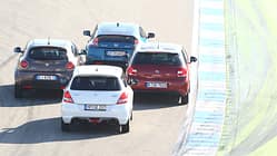 Alfa Romeo Mito 1.4 TB 16V Super, Citroën DS3 THP 155 Sport Chic, Honda CR-Z Sport, Suzuki Swift 1.6 Sport, Heck