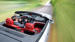 Mercedes SL 350, Draufsicht, Cockpit