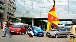 Hyundai i20, Peugeot 208, Skoda Fabia, Frontansicht