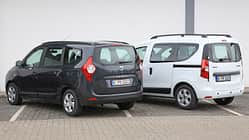 Dacia Lodgy dCi 90, Dacia Dokker dCi 90, Heckansicht