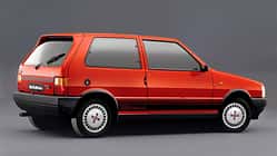Fiat Uno Turbo, Seitenansicht