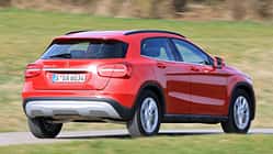 Mercedes GLA 200, Heckansicht