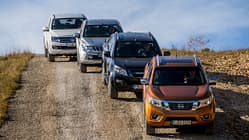 Isuzu D-Max, Mitsubishi L200, Nissan Navara, VW Amarok