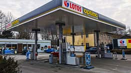 Polen Tankstelle