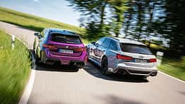 BMW M5 Touring und Audi RS6 Avant Performance, AMS Aktuelles, ams2025, BMW, 5er BMW M5 Touring und Audi RS6 Avant Performance