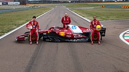 Charles Leclerc - Frédéric Vasseur - Lewis Hamilton - Ferrari - Saison 2025 Charles Leclerc - Frédéric Vasseur - Lewis Hamilton - Ferrari - Saison 2025