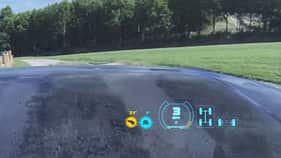 Land Rover transparente Motorhaube