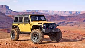 Moab Easter Jeep Safari: Trailhawk, Mopar Recon, Flattop, Sand Trooper, Stitch und Flattop