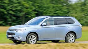 Mitsubishi Outlander PHEV, Seitenansicht