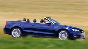 Audi S5 Cabrio, Seitenansicht