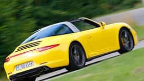 Porsche Targa 4S, Heckansicht