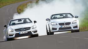 BMW M6 Cabrio, Mercedes SL 63 AMG, Cabrios