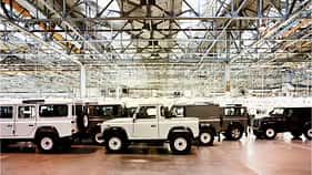 Land Rover Defender Produktion Sollihull 4wf
