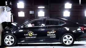 EuroNCAP-Crashtest Skoda Superb