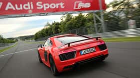 Audi R8 V10 Plus, Heckansicht
