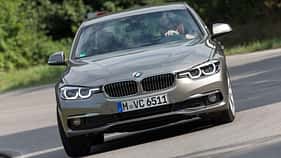 BMW 320d, Frontansicht