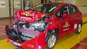 EuroNCAP-Crashtest Honda Jazz