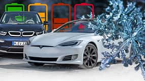 Elektroautos Reichweite Winter Kälte