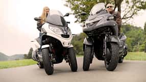 Piaggio MP3 und Yamaha Tricity 300