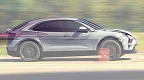 Porsche Macan EV Teaser