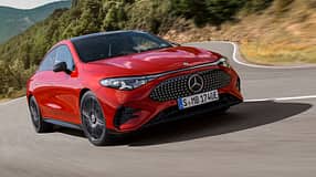 Mercedes CLA C 174 Elektro-Version EQ Technologie Fahrbild