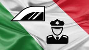 Italien Fensterspalt