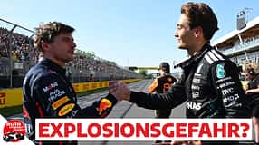 Max Verstappen - Red Bull - George Russell - Mercedes - GP Kanada 2025 - Montreal - Formel 1