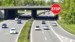Autobahnauffahrt