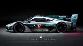 Mercedes Le Mans Hypercar Concept - Sean Bull Design