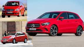 Mercedes B-Klasse Generationenvergleich