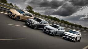 Audi Q5, Mercedes GLC, BMW X3, VW Tayron