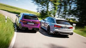 BMW M5 Touring und Audi RS6 Avant Performance