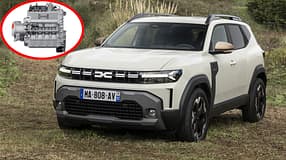 Dacia Duster Extreme eingeklinkt Horse C15 1,5 Liter Vierzylinder Range Extender Motor