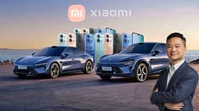  Xiaomi YU7 Elektro-SUV + Handy + Zeng Xuezhon