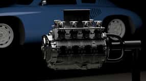 Rünge Cars Achtzylinder-Boxermotor