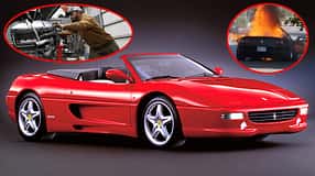 Ferrari F355 Spider Umbau VW V10 TDI Motor Engine Swap
