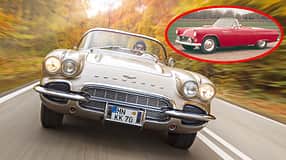 Chevrolet Corvette C1 eingeklinkt: Ford Thunderbird