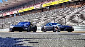 Toyota GR GT und GR GT3 auf dem Fuji Speedway