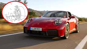 Porsche 911 GTS eingeklinkt Blattfeder-Patent