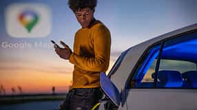 Google Maps E-Auto