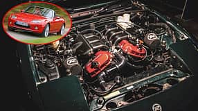 Mazda MX-5 NA Rocketeer V6 eingeklinkt Mazda MX-5 NC